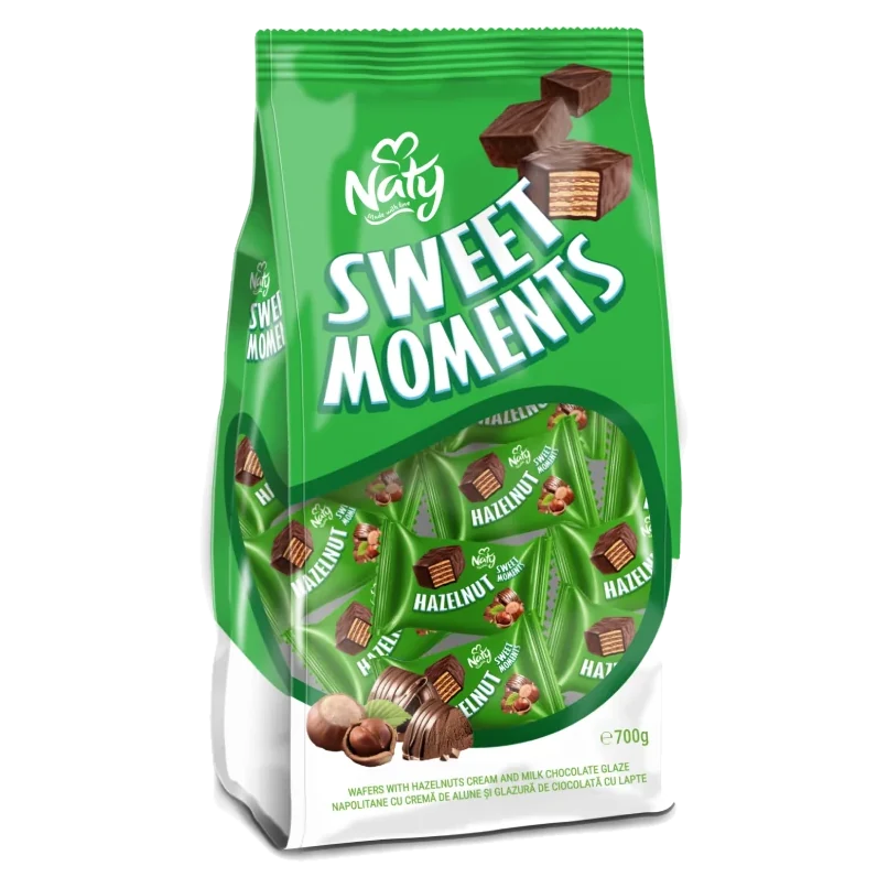 Naty Sweet Moments – ostya mogyorókrémmel 700 g