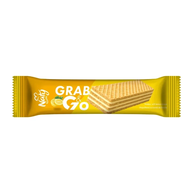 Naty Grab&Go – Citromkrémes ostya 28 g
