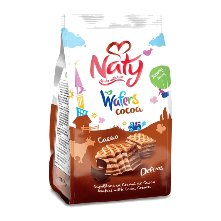 Naty Kakaókrémes Ostya 140 g