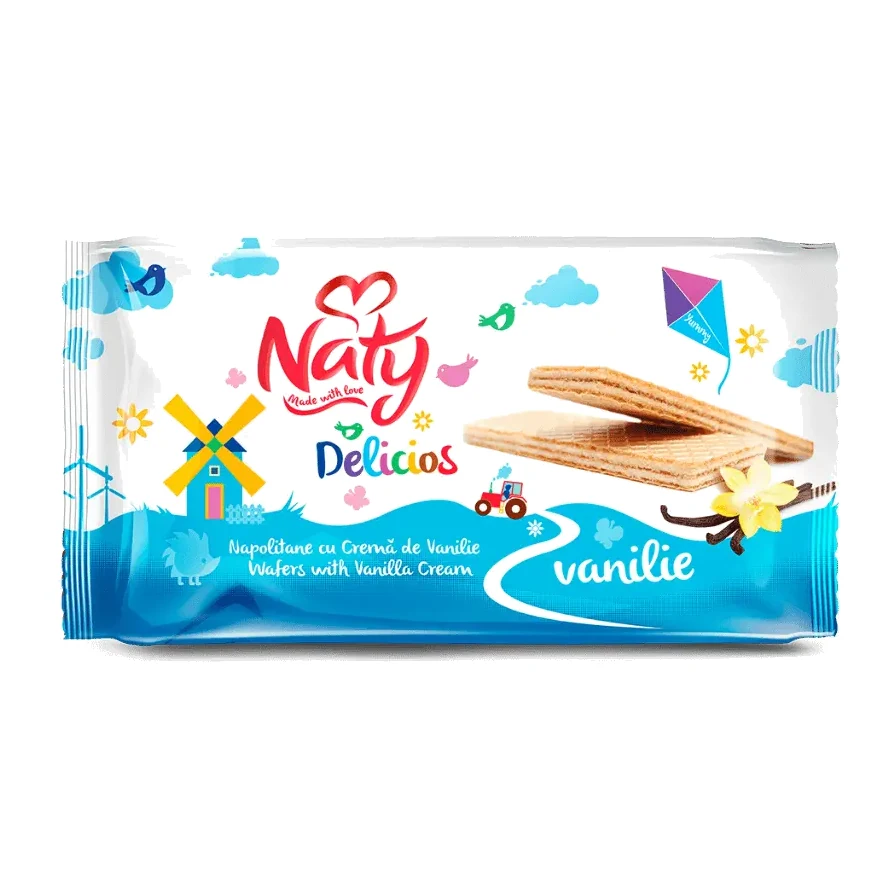 Naty ostya vaníliakrémmel 160 g