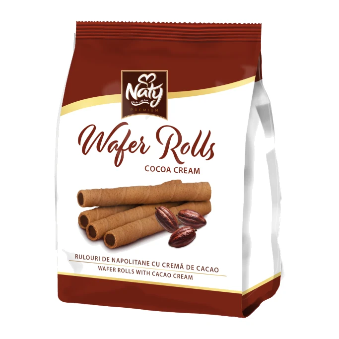Naty Wafer Rolls – Ostyatekercsek Kakaókrémmel 100 g