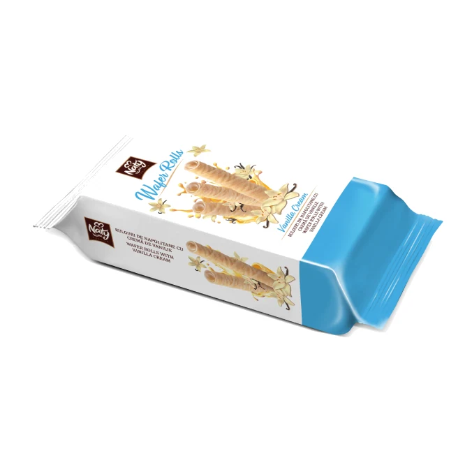 Naty Wafer Rolls – Bécsi ostyatekercs vaníliakrémmel 115 g