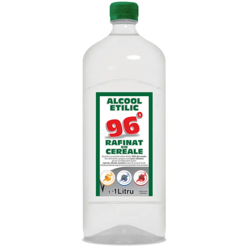 Alcool Etilic Rafinat 96% – 1 l PET