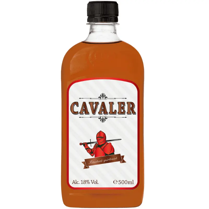 Cavaler cu Aromă de Rom 18% – 0.5 l PET