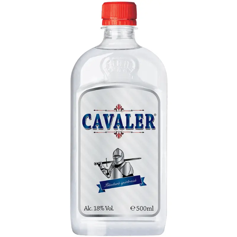 Cavaler cu Aromă de Vodkă 18% – 0.5 l PET