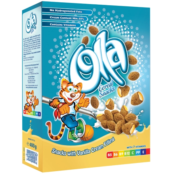 Olla Gabonapehely – Vaníliakrémmel Töltött Golyók 400 g