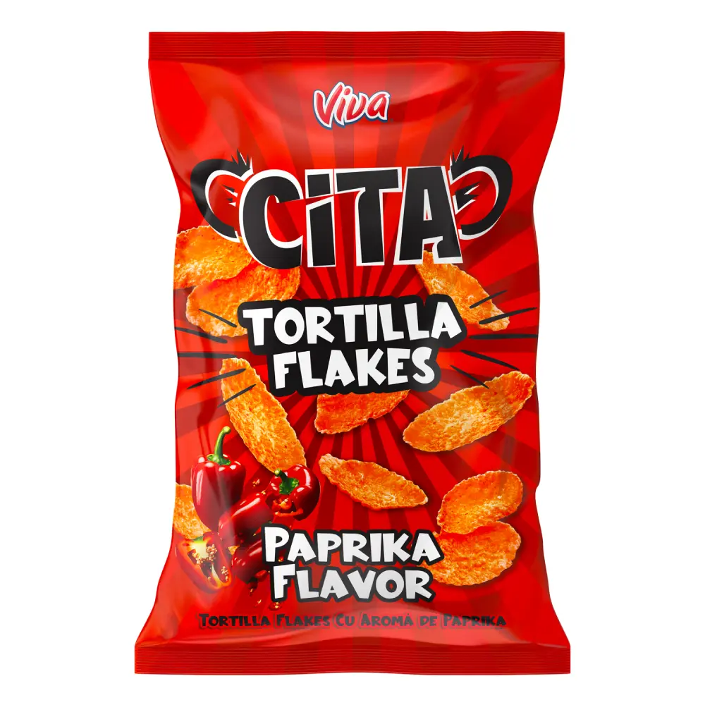 Cita Tortilla Flakes mit Paprikageschmack 100 g