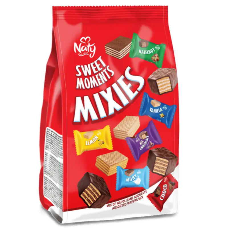 Naty Sweet Moments – Mix de Napolitane Asortate 300 g