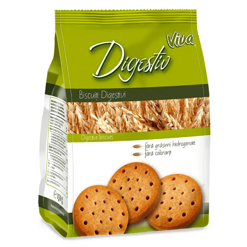Viva Digestiv – Biscuiți Digestivi 150 g