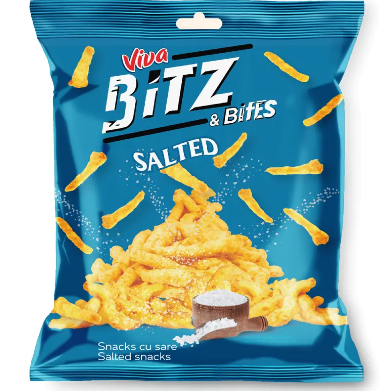 Viva Bitz&Bites Spirale cu Sare 100 g