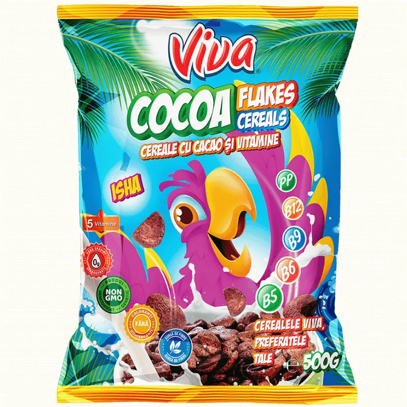 Viva Cereale Cocoa Flakes 500 g