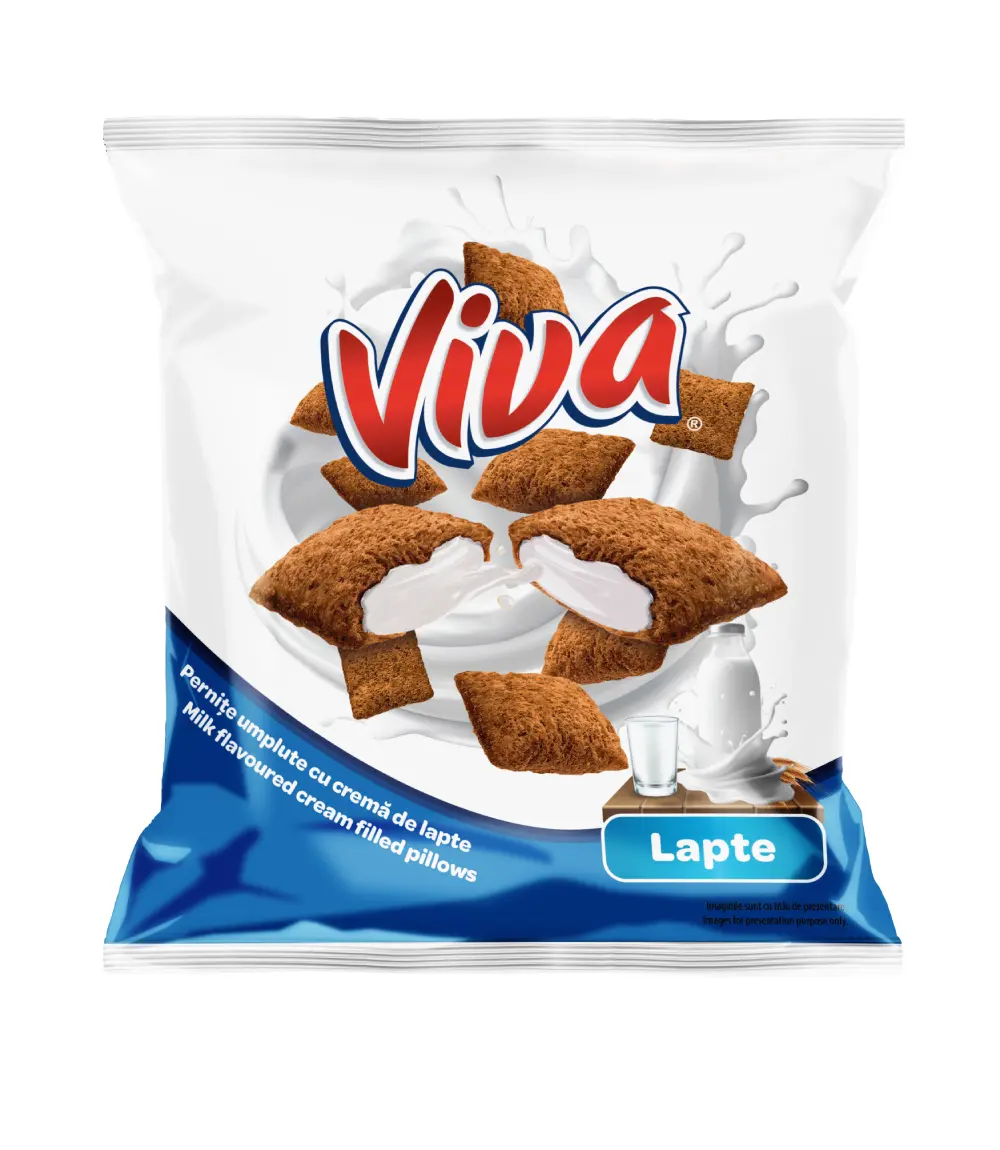 Viva Pernițe Umplute cu Cremă de Lapte 100 g