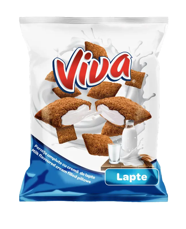 Viva Pernițe Umplute cu Cremă de Lapte 200 g