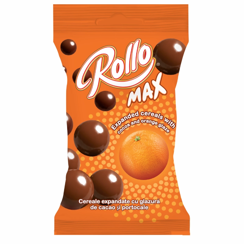 Rollo gabonapehely kakaós-narancsos bevonattal 100 g